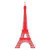 Eiffel Tower Paris French France