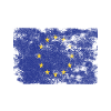 European Union Flag Distressed