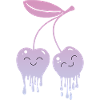 Melting Cherries Kawaii