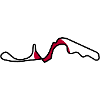 Japan Race Track with Flag