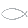 Ichtus fish silver
