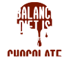 White Dark Chocolate Balanced Diet