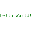 Hello World !
