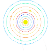 Solar system with comet