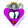 YoshiHeart - Edition 1 - Heart purple