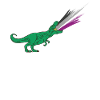 LGBTQ Asexual Flag - Dinosaurs