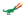 LGBTQ Butch Lesbian Flag - Dinosaurs