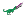 LGBTQ Demisexual Flag - Dinosaurs