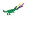 LGBTQ Non-Binary Flag - Dinosaurs