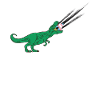 LGBTQ Trans Ally Flag - Dinosaurs