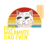 La migliore maglietta Malamute Dad Ever