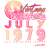 Millésime 1979 Juillet