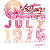 Millésime 1976 Juillet