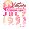 30 years July 1992