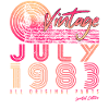 Retro 1983 Juillet