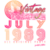 July 1989 Birthday greeting