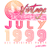 Geburtsmonat Juli 1999