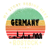 Rostock Germany skyline design