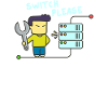 Netzwerkingenieur Network Engineer Computer