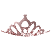 Königin Krone Rosa Glitter personalisierbar