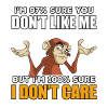 Drôle de cadeau de singe