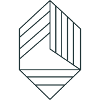 diamond with lines