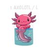 Funny axolotl gift