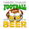 Football beer gift