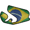 Brazil Circuit with Flag