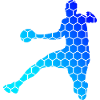 Handballspieler Handballspielen Handballer