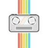 Retro Cassette Logo (Aesthetics)