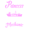 Princesse femme mécanicienne de bateau