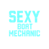 Sexy boat mechanic