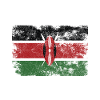 Kenya Flag Distressed - Kenyan Flag