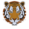 Tiger Motiv