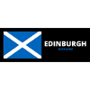 Edinburgh City with Scottish Flag