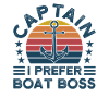 Captain Captains Boating Gift