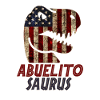Patriotic Abuelito Dinosaur