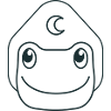 froggy MOON face