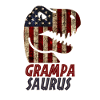 Patriotic Grampa Dinosaur