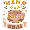 Chai Latte Tee trinken Teetrinker