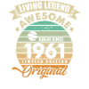 1961 Anniversaire Retro Orginal