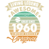 1960 Anniversaire Retro Orginal