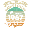 1967 Anniversaire Retro Orginal