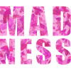 Madness Wahnsinn rosa Blumenmuster