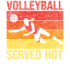 Volleyball Player Team Retro