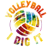 Volleyball Player Team Tie Dye