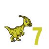 7 Geburtstag Dino - 7 Jähriger Geschenk Junge