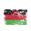 Malawi Flag Distressed - Malawian Flag