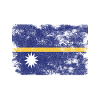 Nauru Flag Distressed - Nauruan Flag